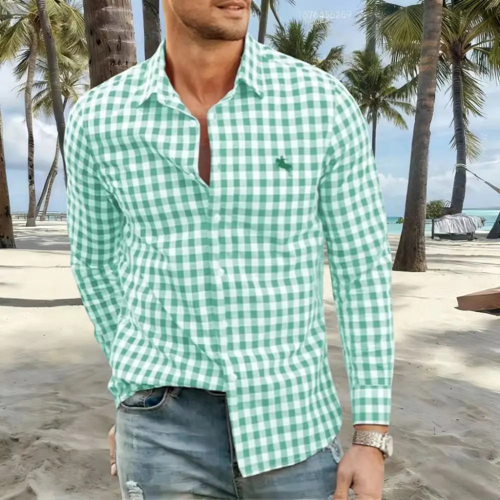 Men's shirts with various colors