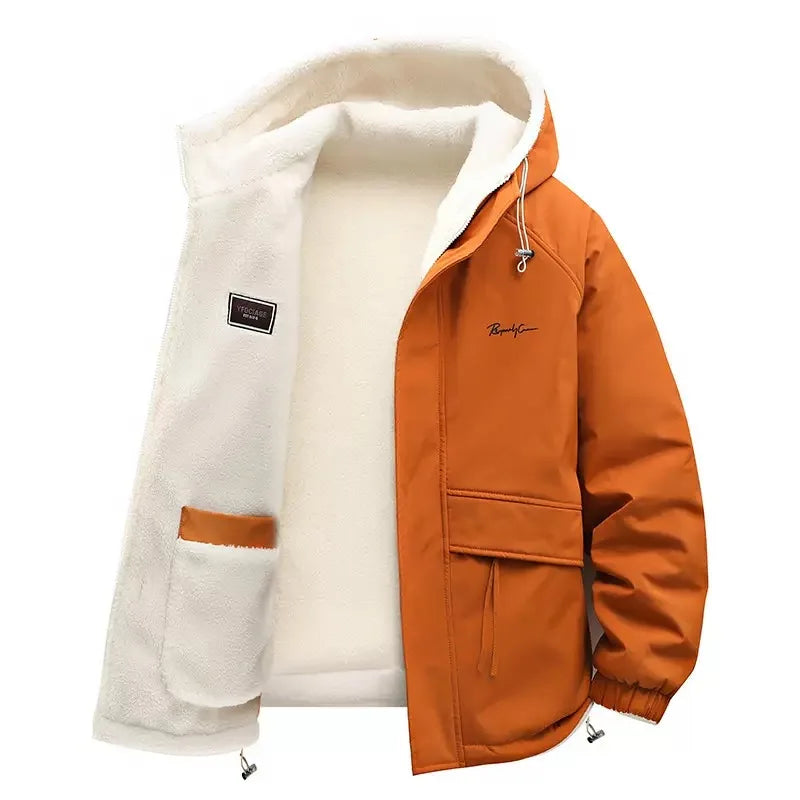 AlpineSoft Men's Hooded Jacket -- lover the different colors!