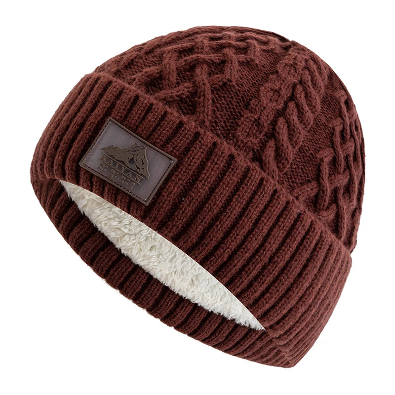 ArcticPlush Men's Beanie -- numerous warm colors
