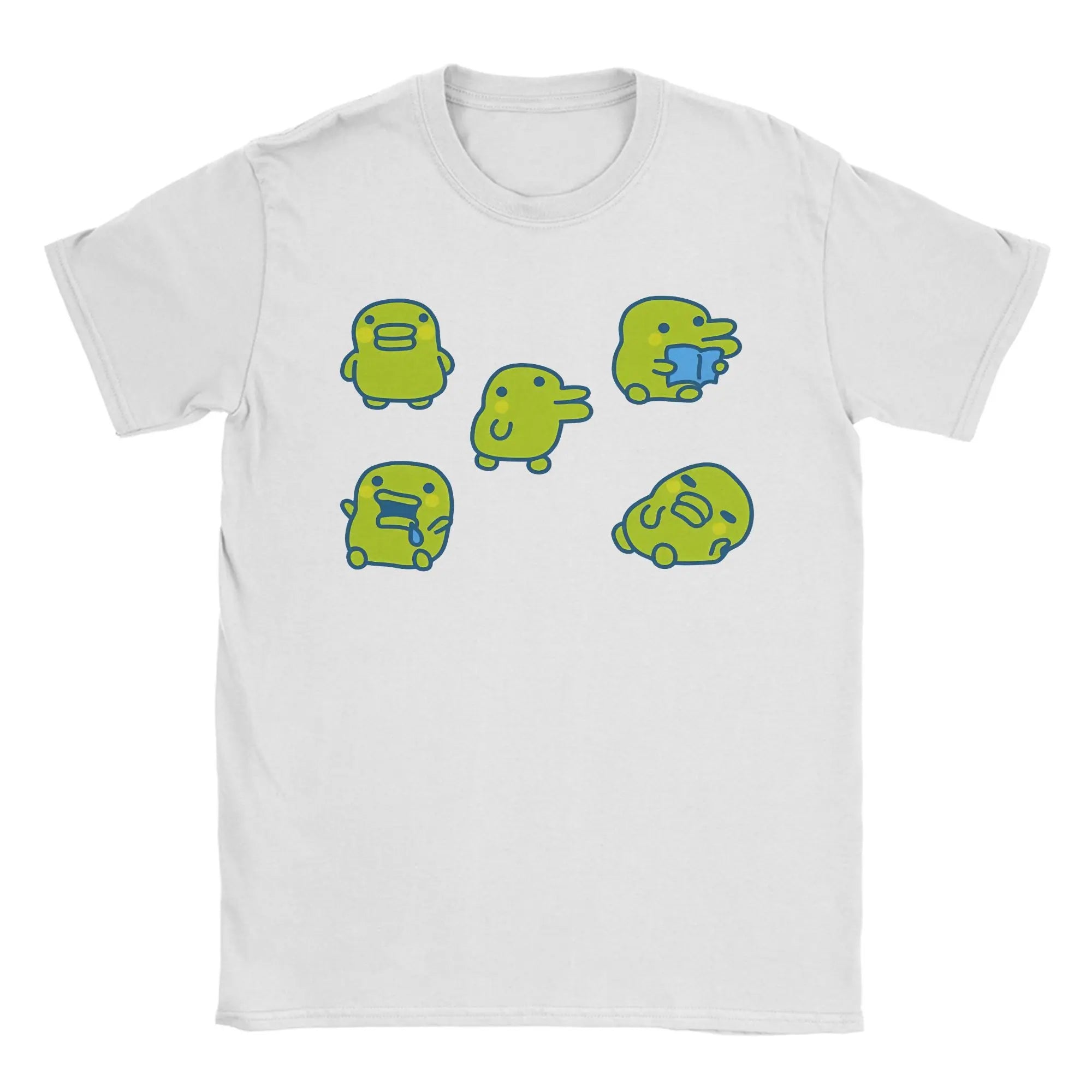 Men Tamagotchi Mametchi Fashion Cotton Tee Shirt Short