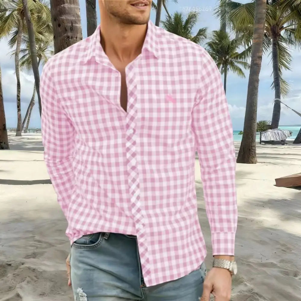 Men's shirts with various colors