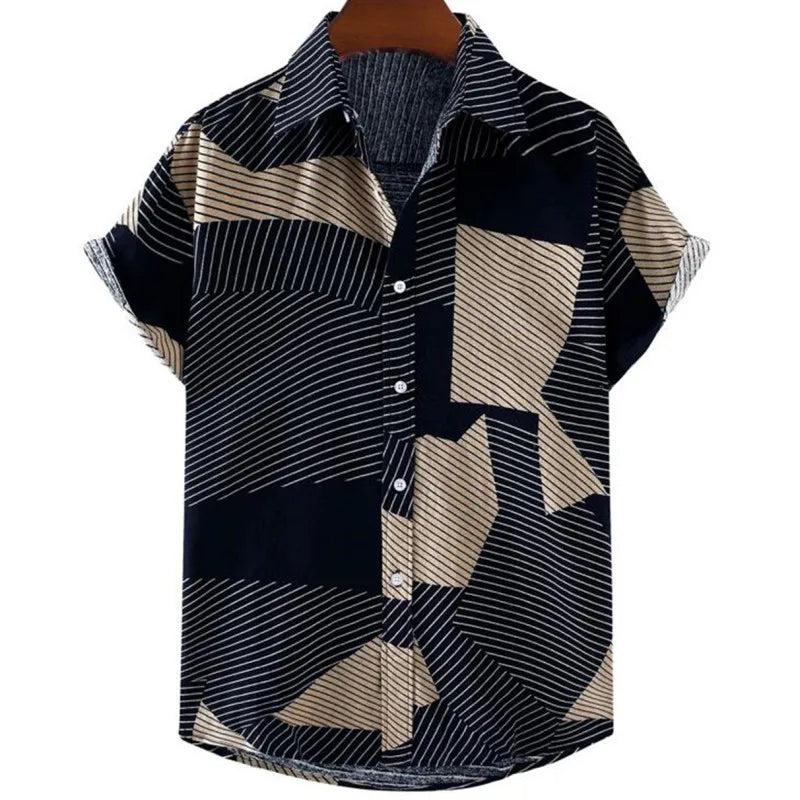 Men's 3d Short Sleeved Shirt