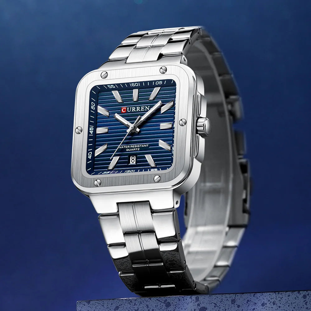 EdgeTime Men’s Square Timepiece