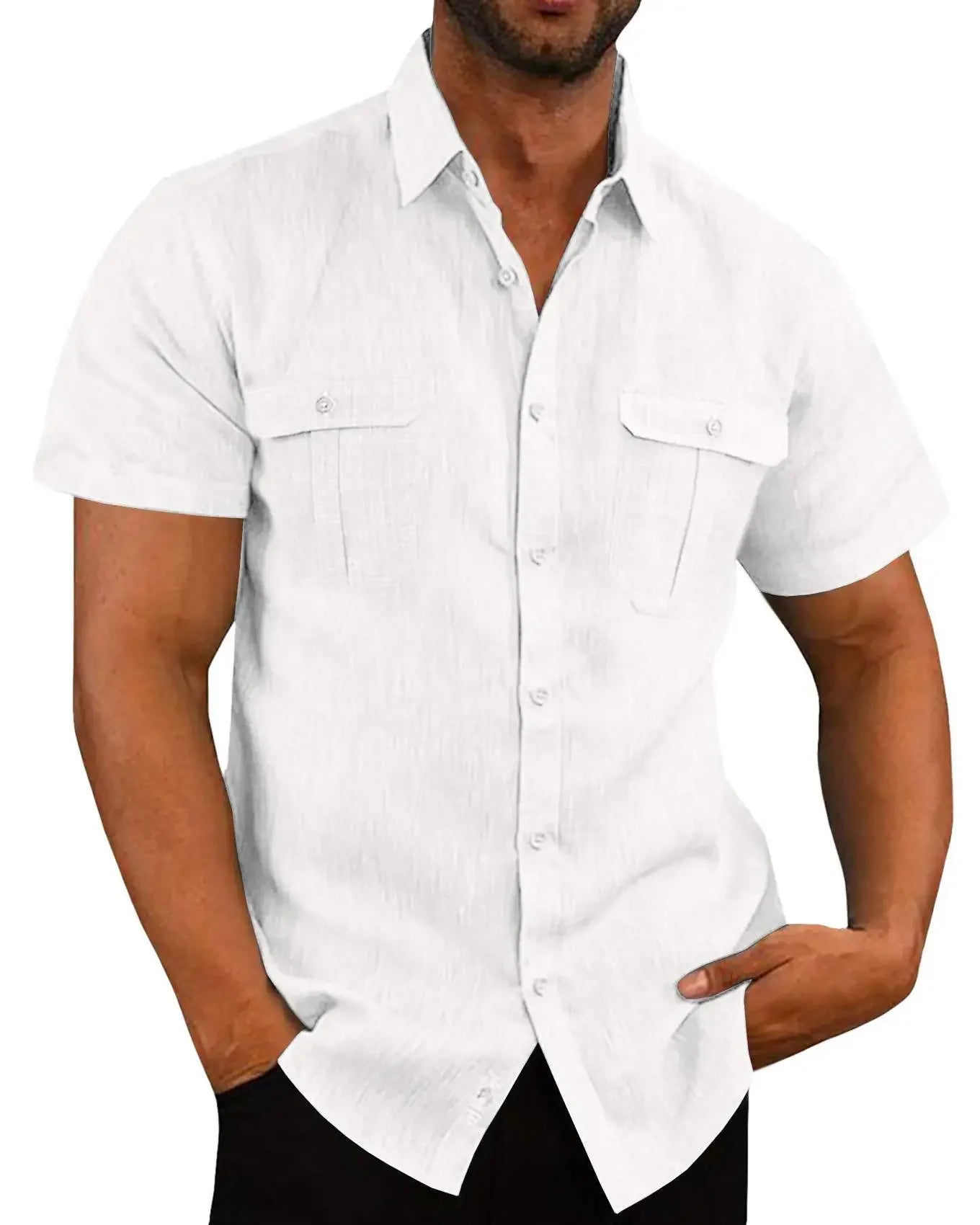 BreezeLuxe Men's Collared Shirt -- several good colors