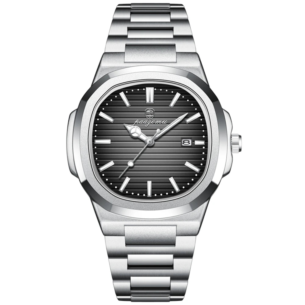 ChronoWave Men’s Timeless Timepiece