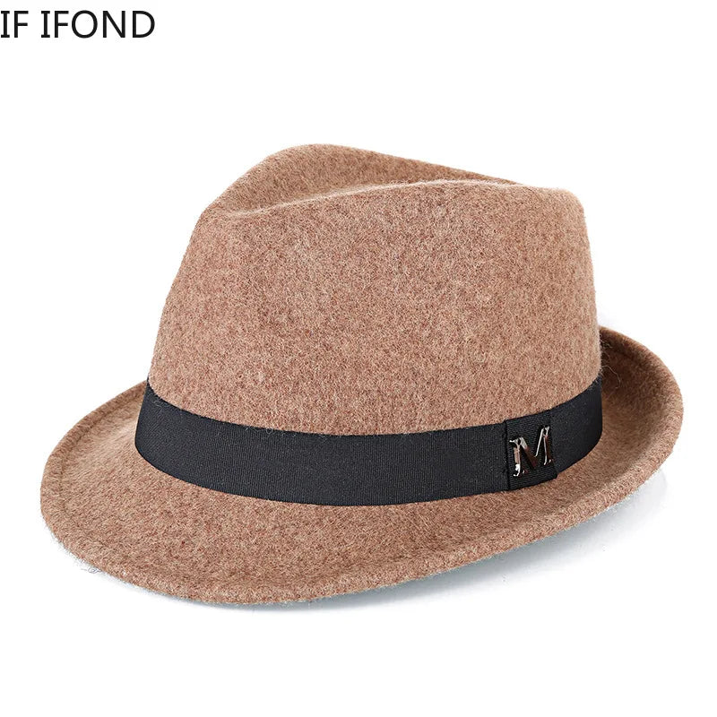 Men's Felt Fedora Hat
