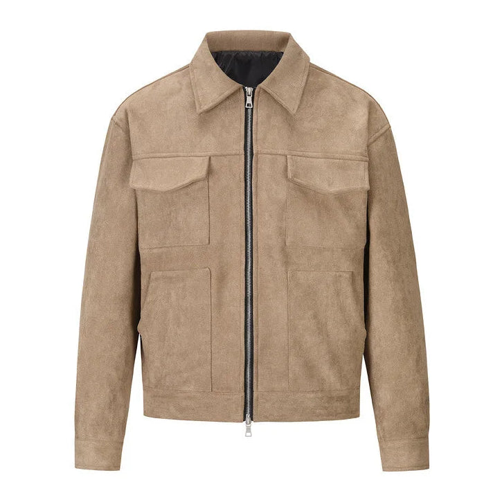 SuedeHaven Men's Suede Jacket -- 3 suede-licious colors