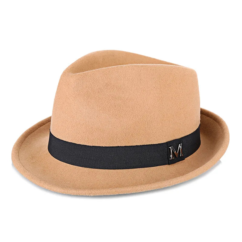 Men's Felt Fedora Hat