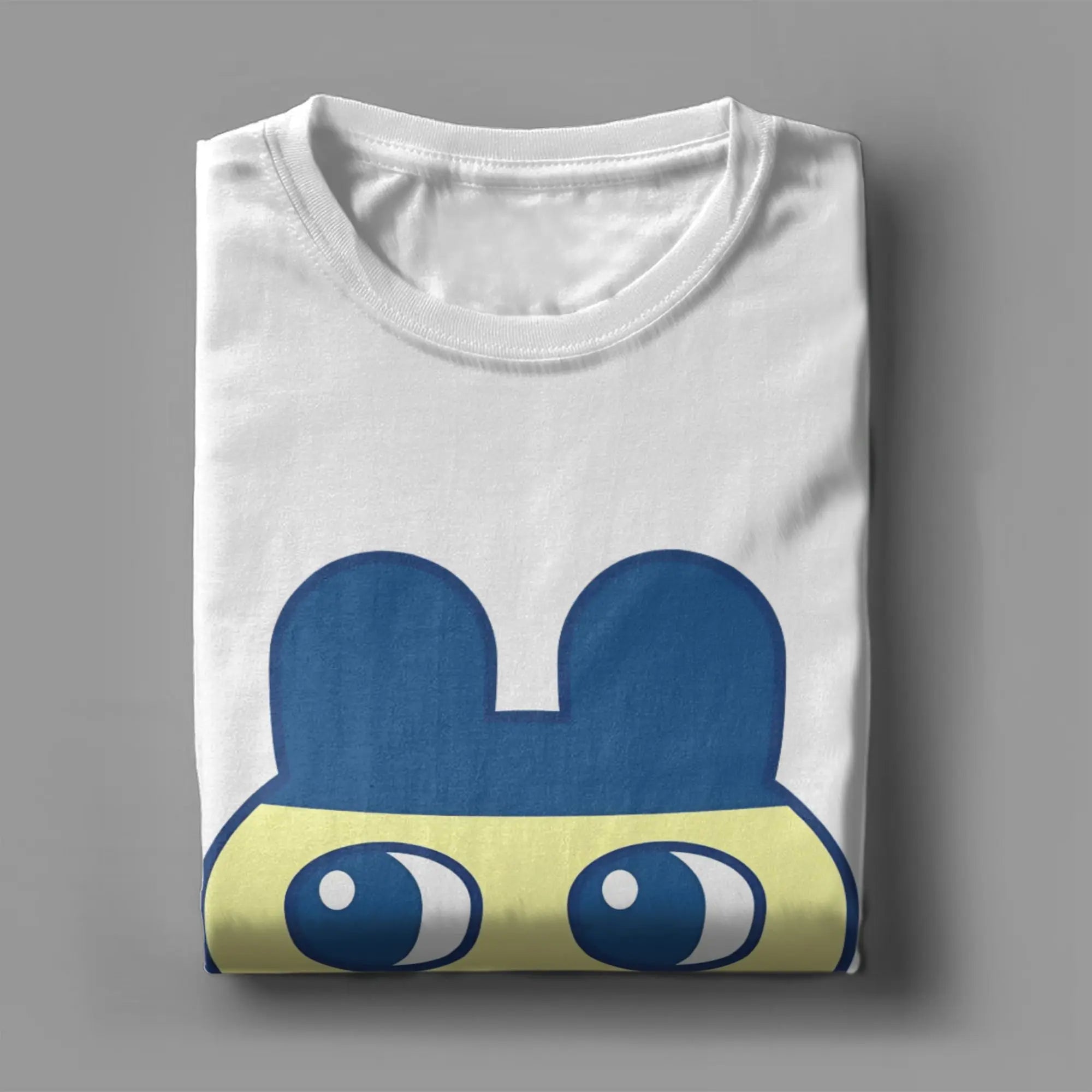Men Tamagotchi Mametchi Fashion Cotton Tee Shirt Short