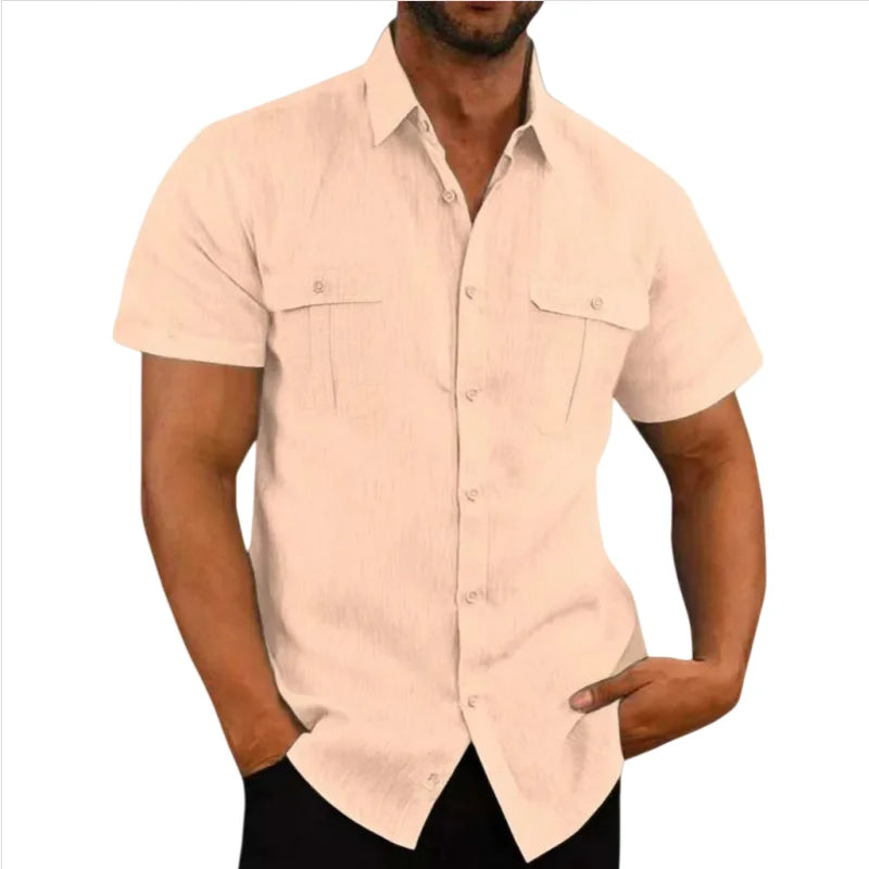 BreezeLuxe Men's Collared Shirt -- several good colors
