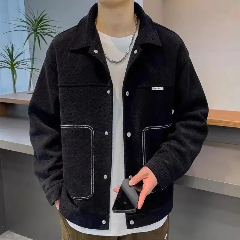 RegalEdge Men's Lapel Jacket -- 2 strong colors