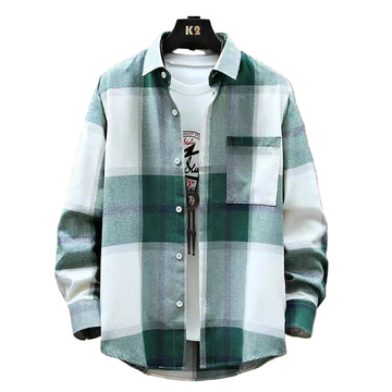 HeritageGrid Men's Long Sleeve Shirt -- tons of colors!