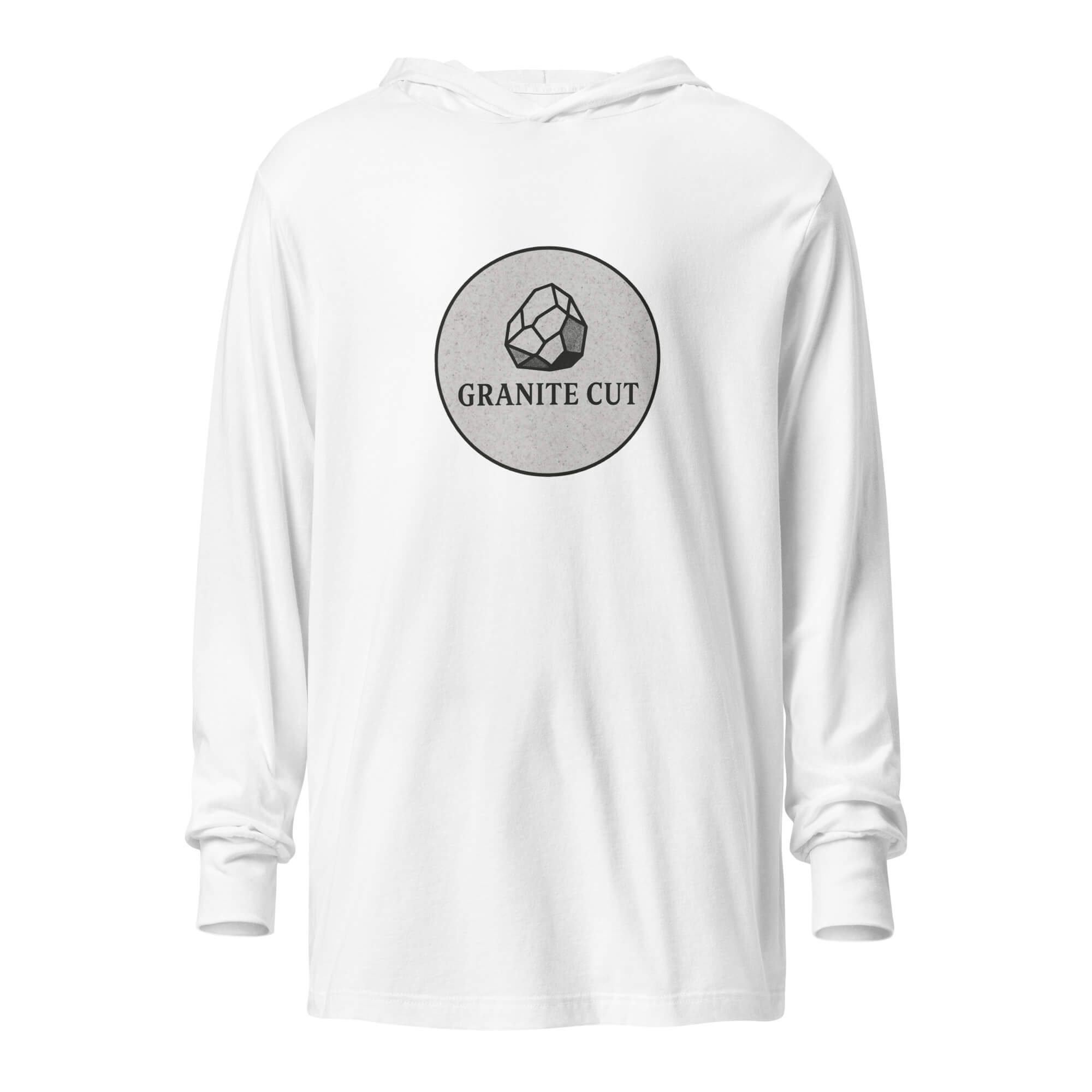hooded long sleeve t shirt