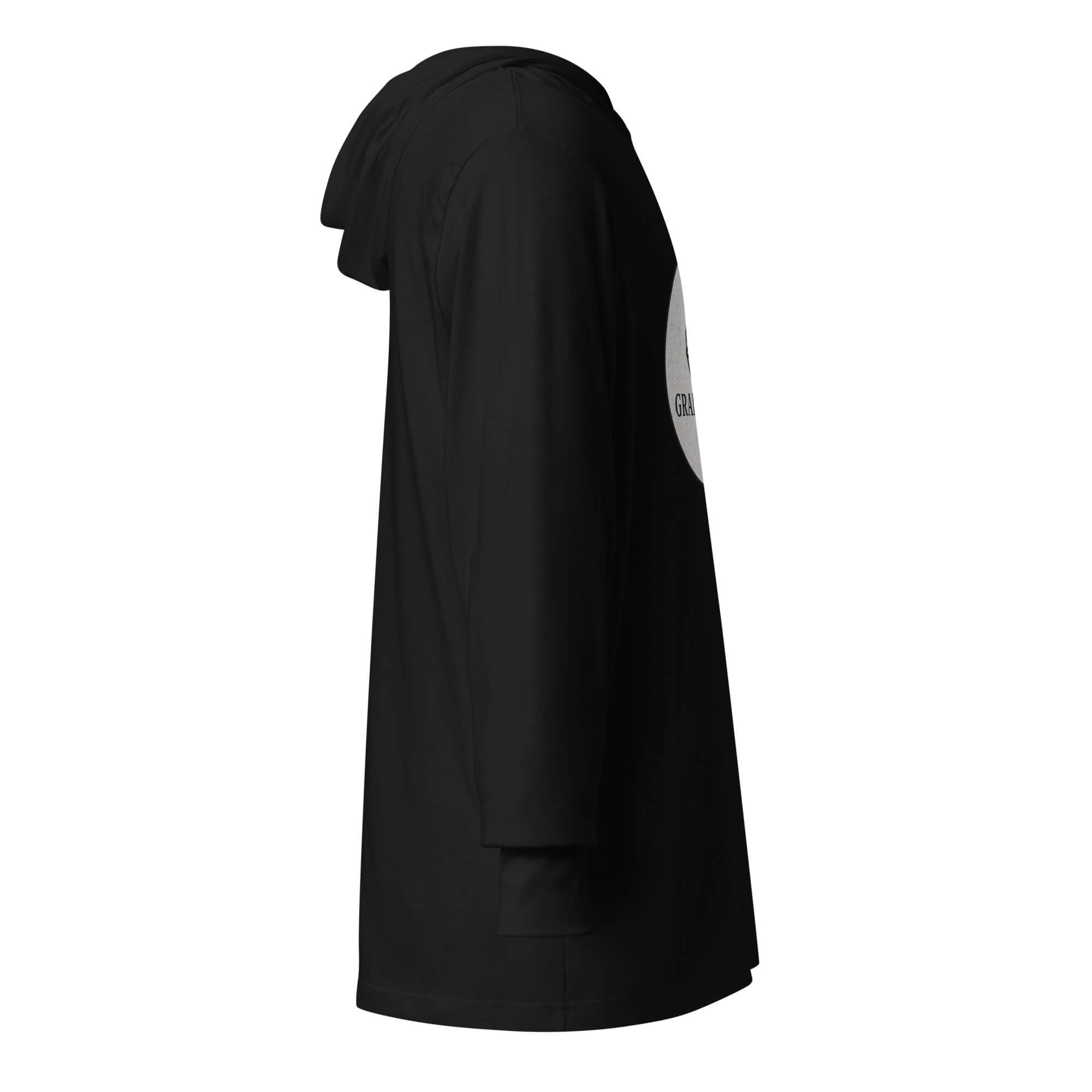 long sleeve shirt with hood