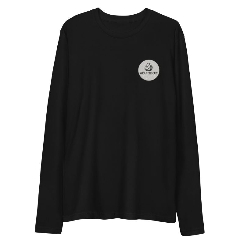 Granite Cut Long Sleeve Fitted Crew